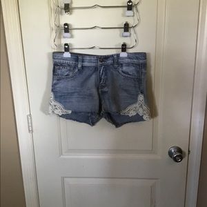 Blue jean short